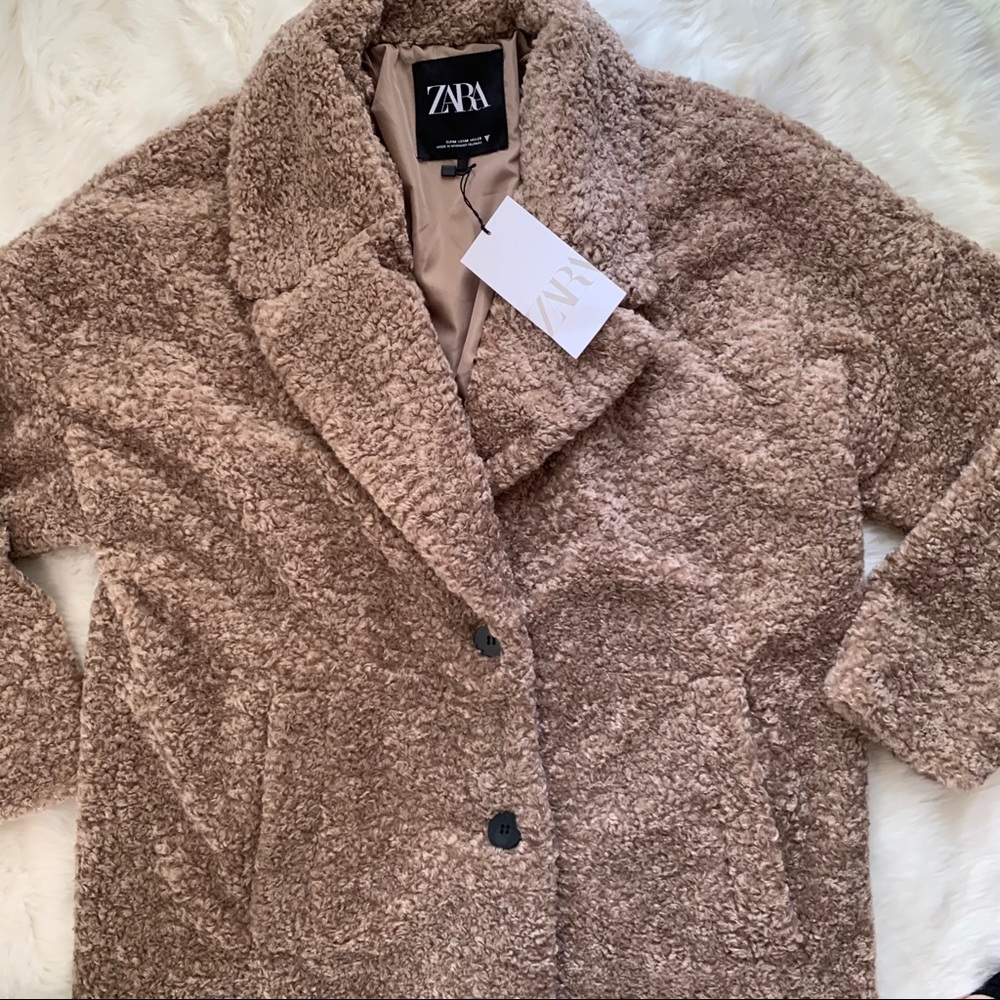 Zara oversized teddy coat - Picture 12 of 12